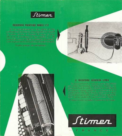 Stimer Stimer 1956 - Amplis et Micros Manouche