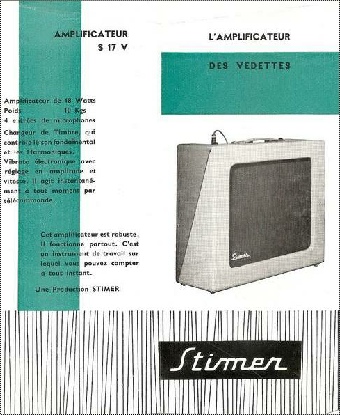 Ampli guitare Stimer Yves Guen S17 V