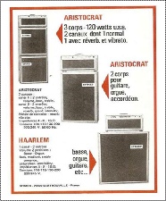 Ampli Aristocrat et Haarlem STIMER Yves Guen