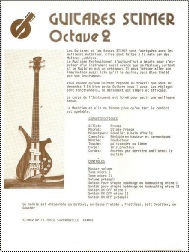 Caractéristiques de l'octave 2 STIMER Yves  Guen