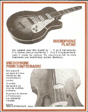 Micro Platine et Contrebasse STIMER