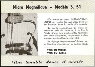 micro de guitare s51 pour guitare manouche-s51 pour guitare manouche