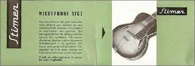 Micro SYG2 pour guitare 