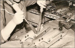 Soudure de masse Ampli STIMER Yves Guen