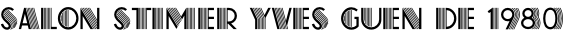 Salon stimer yves guen de 1980